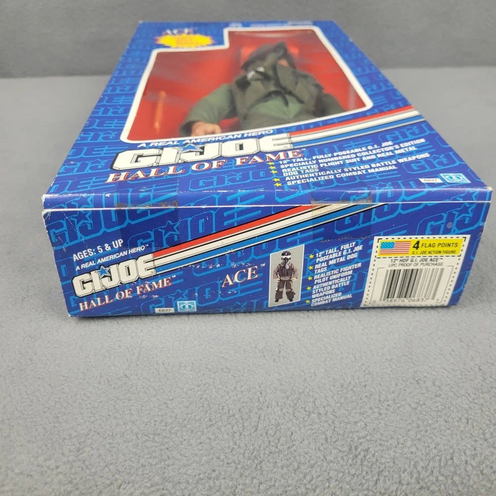 Vintage 1992 GI‎ Joe Hall of Fame Ace Action Figure 12